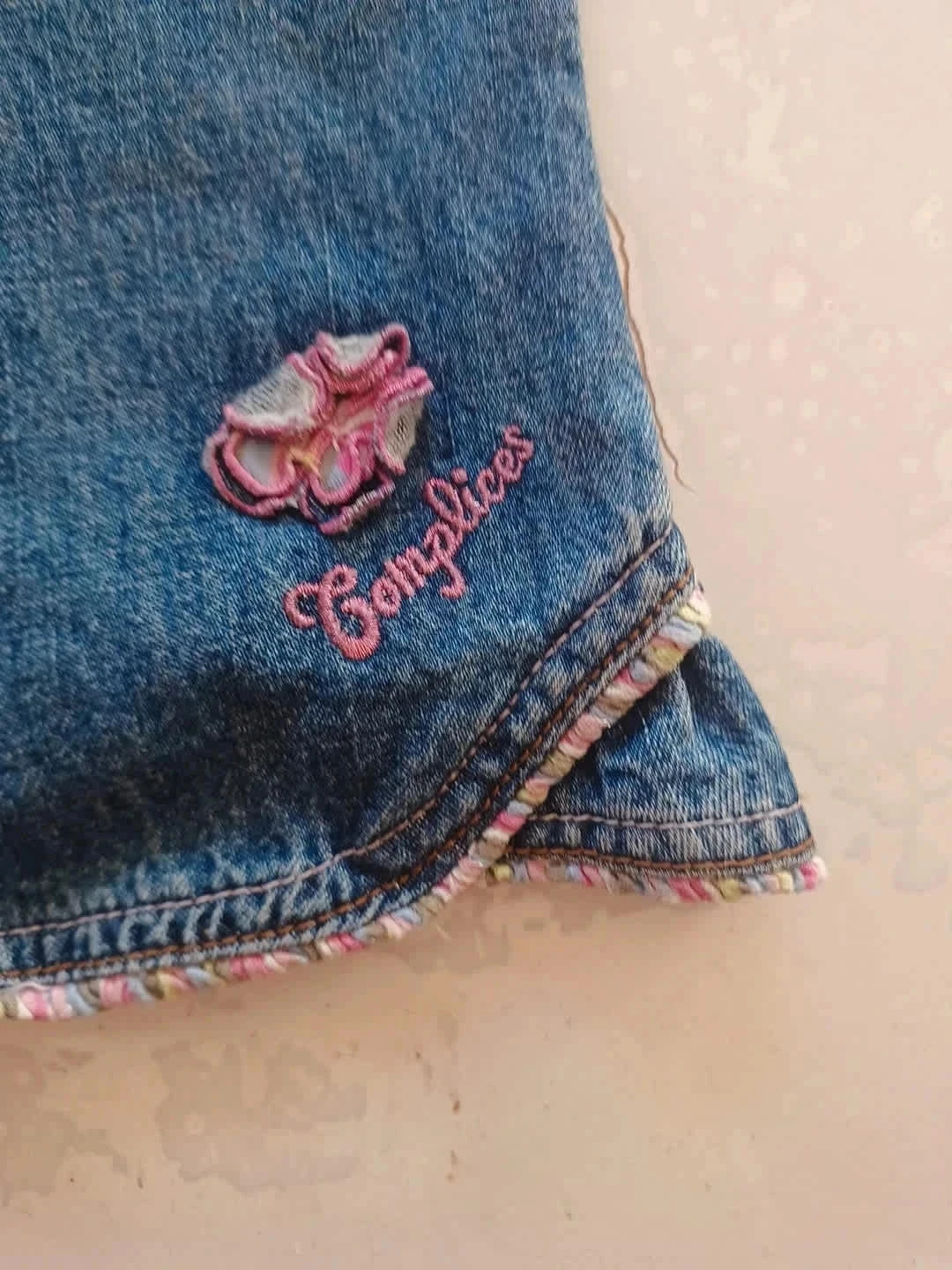 Conjunto macacão de jeans e camiseta Complices 18 meses – photo 13